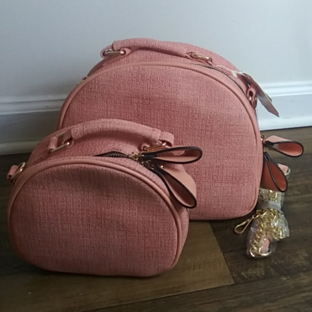 2 in 1 mommy and me tote bag